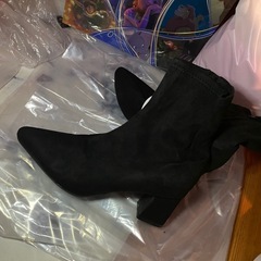 新品★ショートブーツ 黒の画像