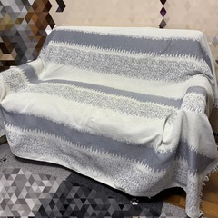 2人がけソファー　中古の画像