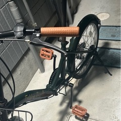 美品 20インチ折りたたみ自転車の画像