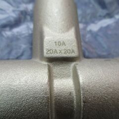 ☆日立金属 HITACHI プッシュインパクト継手接続要領10A 20A×20A R1 17Q都市ガス用◆ひょうたん印の画像