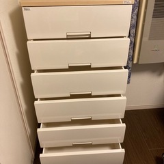 【美品】天馬(Tenma) Fits 6段チェストの画像