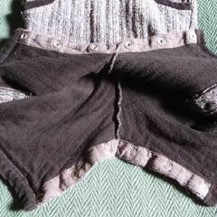 COMME CA ISM　コムサイズム　オーバーオール　サロペット　ロンパース　子供服　キッズの画像