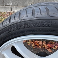 workエモーションkiwami 18インチタイヤホイールの画像