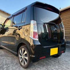 特別仕様車☆月々8千円〜分割払い可‼️ 車検2年付き！【名義変更代込み】☆スズキ ワゴンRスティングレー☆純正ディスプレイオーディオ付き☆ETC付き☆便利なバックカメラ付き☆プッシュスタート☆ドライブレコーダー付きのフル装備☆純正アルミ☆そのまま乗って帰れます！の画像