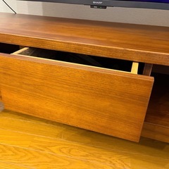 木製ローボード テレビ台 140cmの画像