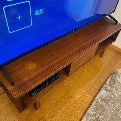 木製ローボード テレビ台 140cmの画像