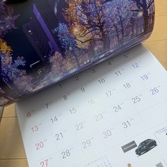 ホンダ 2026年壁掛けカレンダーの画像