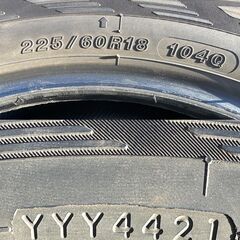 ★日本製　ヨコハマ　２２５／６０Ｒ１８　１０４Ｑ　ｉｃｅ　ＧＵＡＲＤ　Ｇ０７５　４本　２０２１年製！！★の画像
