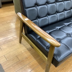 カリモク60 2人掛けソファ-の画像