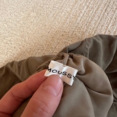 MOUSSY ワイドパンツの画像