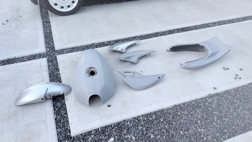 バイオス２型外装一式　傷や爪割れはあります