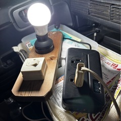 200Wインバータ　シガーソケット電源取り出し器の画像