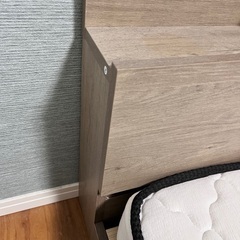 シングルベッド(マットレス付き)の画像