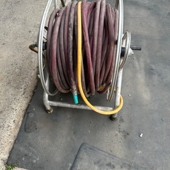 農業用ホースリール　動噴用　高圧ホースの画像