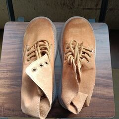 新品 24cm レディース ブーツ ブラウン 厚底 シューズ 普段着 識別番号:【B101-S】の画像