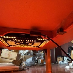 GY1115 YUASA 新和風こたつテーブル　YHF-HD604E の画像