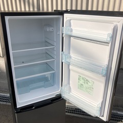 アイリスオーヤマ 冷蔵庫 KRSE-16A-BS 2020年製の画像