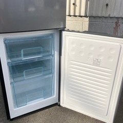 アイリスオーヤマ 冷蔵庫 KRSE-16A-BS 2020年製の画像
