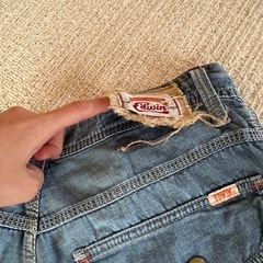 半ズボン　ジーンズの画像