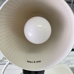 【リサイクルショップ ピカソ 小松原】🖤💡【オシャレなデスクに変身✨ブラック×ホワイト デスクライト】💡🖤★9051★の画像