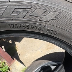 TOYO スタッドレスタイヤ4本(175/65R14)　国産の画像