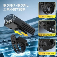 【新品】自転車ライトの画像