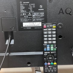 お話中テレビ  SHARP AQUOS LC-32W25（32V型液晶テレビ）の画像