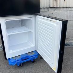 NITORI 冷蔵庫 NTR-106BK 2022年製の画像