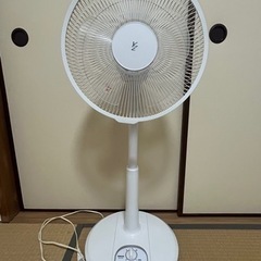 山善扇風機　高さ調整可　2019年製　AMT-KC30 の画像