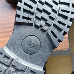 新品 24.5cm レディース ブーツ ブラック 厚底 シューズ 普段着 識別番号:【B104-S】の画像