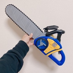 チェンソー　おもちゃの画像