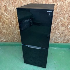 348 送料設置無料   SHARP  2ドア冷蔵庫　152L  洗濯機の画像