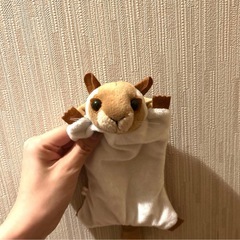 モモンガ ポーチ ふわふわ 動物園購入 未使用 小物入れの画像