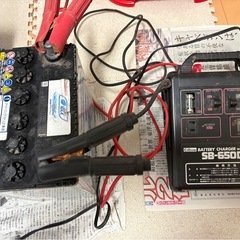 セルスタート付バッテリー充電器の画像