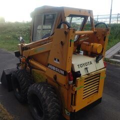 札幌発 トヨタジョブサン SDKL6 タイヤショベル ディーゼル 4WD 除雪 排雪 ボブキャットの画像