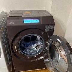 美品　2023年購入　東芝 TW-127XP1R 右開き　ドラム式洗濯乾燥機 洗濯12k 乾燥7kの画像