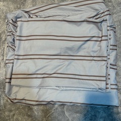 ストライプ柄 布団 枕 カバー セット ダブル nissen ニッセンの画像