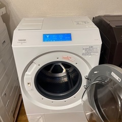 美品　2023年購入　東芝  TW-127XP1R右開き　ドラム式洗濯乾燥機 の画像