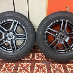 プジョー2008に使用していた
スタッドレスたタイヤの画像