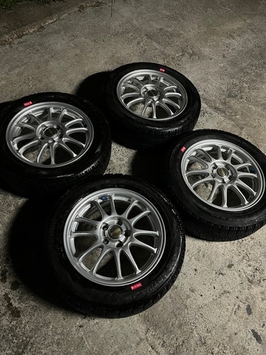 185/60R15 ナンカンAW-1 22年製　4本　スタッドレスホイールセット
