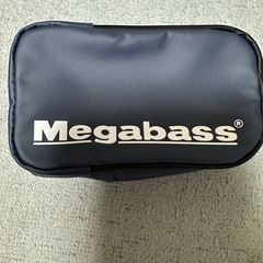 メガバス　モバイルポーチⅡ (ネイビーホワイト）　(新品未使用） の画像