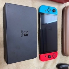 Switch 有機EL本体＋プロコン２個(ゼルダ・スプラ) の画像
