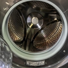 【超最安値】👑2022年製SHARPドラム式洗濯乾燥機　単身最適ES-S7G 配達無料！の画像