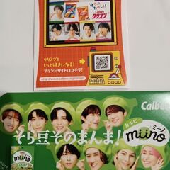 ミーノ、クリスプ チャーム、SnowMan フライヤーの画像