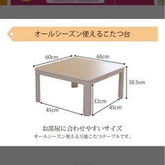 こたつセット
の画像