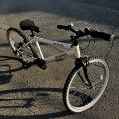 24インチ GRAPHIS クロスバイクの画像