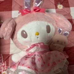 お譲り先決定！！マイメロ&キティちゃんぬいぐるみセットの画像