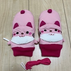 【1セット400円】子ども用手袋　撥水加工　美品の画像