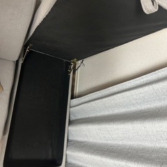 ソファ　ベッド　オットマンの画像