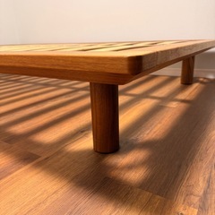 無印 セミダブル ベッドフレームの画像